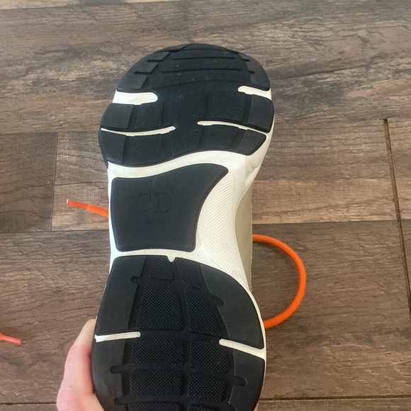 Dior snake skin orange addition sneakers - Picture 4 of 7